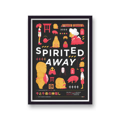 Studio Ghibli Spirited Away Collage