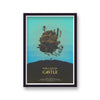 Studio Ghibli Howl's Moving Castle Blue
