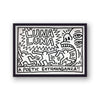 Keith Haring Luna Luna Poetry Promo Poster