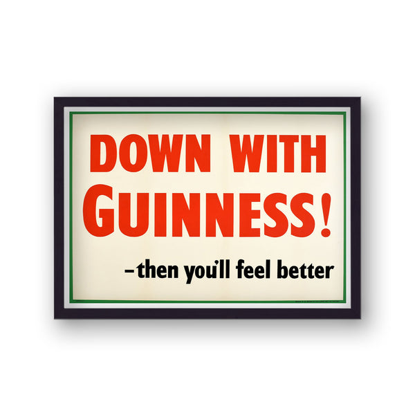 Guinness Down With Guinness