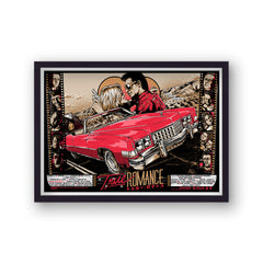 True Romance Movie Reel Reimagined Movie Poster