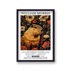 William Morris Inspired Capybara 1