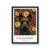 William Morris Inspired Black Scottie