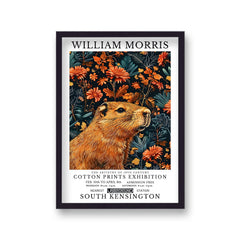 William Morris Inspired Capybara 2