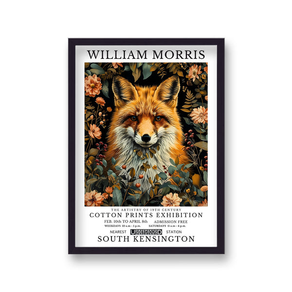 William Morris Inspired Fox 7