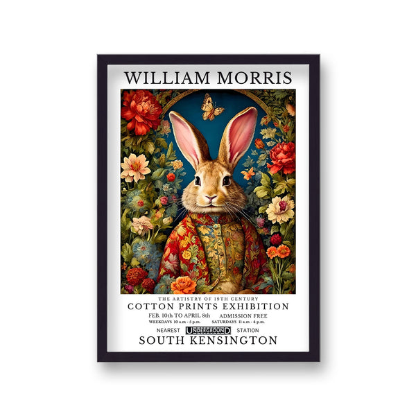 William Morris Inspired Fantasy Hare