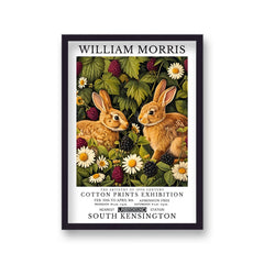 William Morris Inspired Rabbits 1