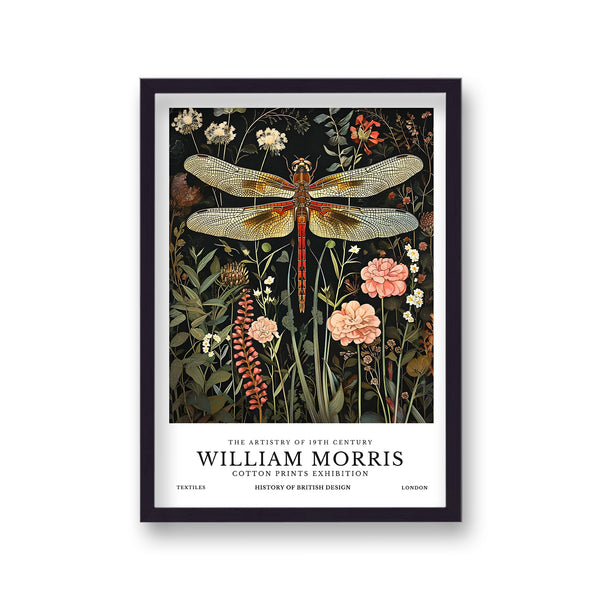 William Morris Inspired Dragonfly 1