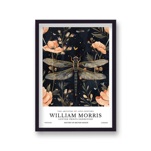 William Morris Inspired Dragonfly 2