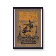 Paul McCartney Live At Glastonbury Reimagined Music Print