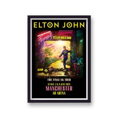 Elton John Farewell Yellowbrick Road Tour 2023 Print