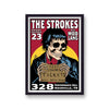 The Stroke Live In Nashville Vintage Music Print