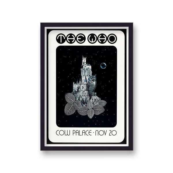 The Who Live At Cow Palace Vintasge Music Print