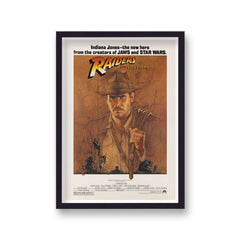 Raiders Of The Lost Ark Vintage Movie Poster Print