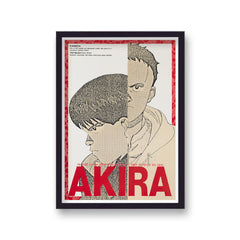 AKIRA Vintage Movie Print