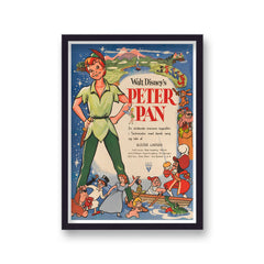Peter Pan Vintage Movie Print