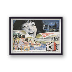 Friday The 13th Vintage Movie Print