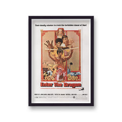Enter The Dragon Vintage Movie Print