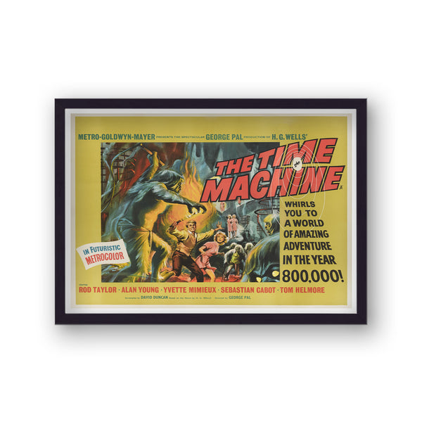 The Time Machine Vintage Movie Print
