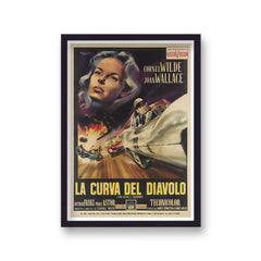 The Devil's Hairpin Vintage Movie Print