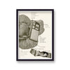 Joy Division Live At The Russell Club Vintage Music Print