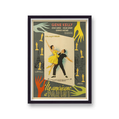 An American In Paris Vintage Movie Print
