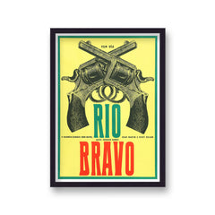 Rio Bravo Vintage Movie Print
