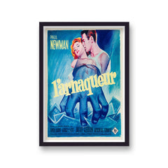 Paul Newman The Hustler Vintage Movie Print