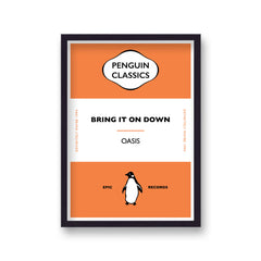 Penguin Classic Oasis Bring It On Down Music Print