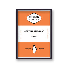 Penguin Classic Oasis Cast No Shadow Music Print