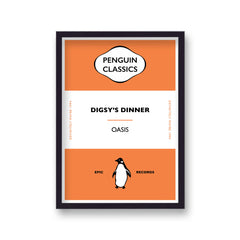 Penguin Classic Oasis Digsy's Dinner Music Print