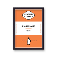 Penguin Classic Oasis Shakermaker Music Print