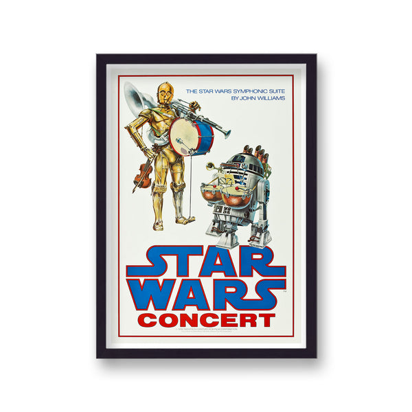 Star Wars In Concert Vintage Promo Print
