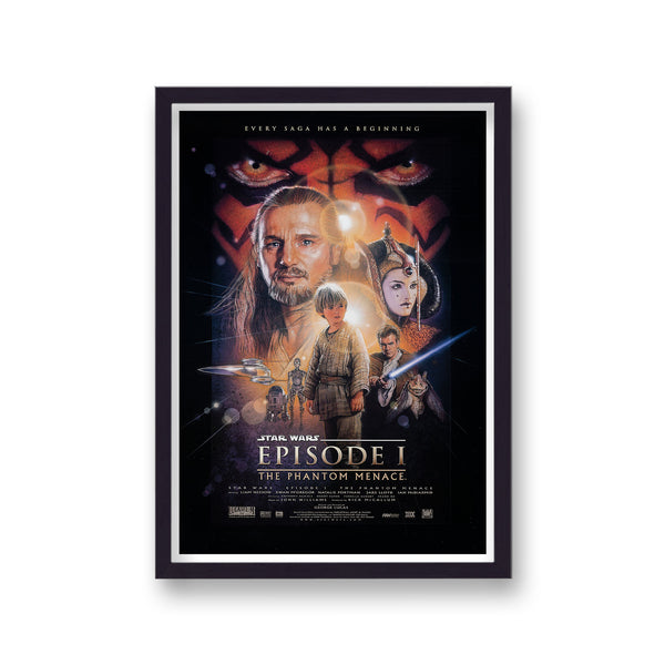 Star Wars Episode 1 the Phantom Menace Movie Print