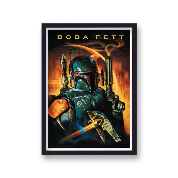 Star Wars Fan Club Boba Fett Art Print