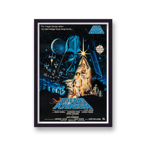 Star Wars Early Danish Movie Print