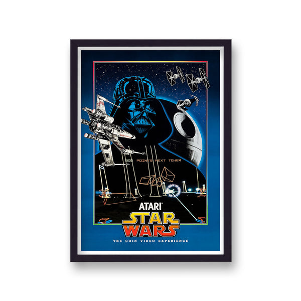 Star Wars Atari Video Game Promo Vintage Print
