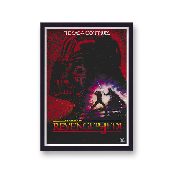 Star Wars Rare Revenge Of The Jedi Movie Art Print