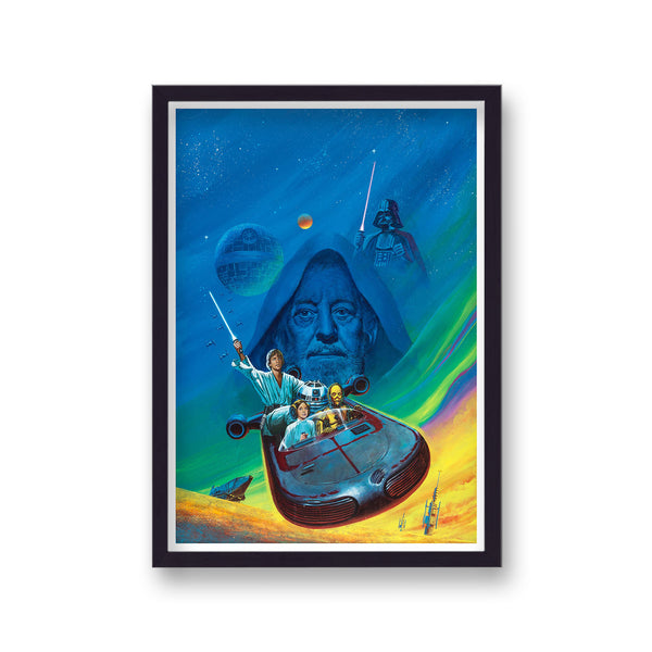 Star Wars Concept Art Board Movie Print