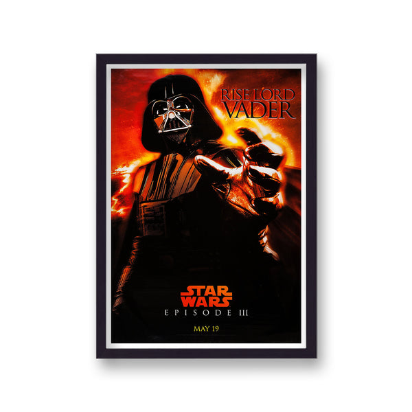 Star Wars Episode III Rise Lord Vader Movie Print