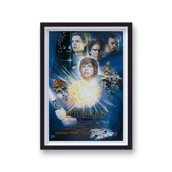 Star Wars Return Of The Jedi Photo Character Collage Movie Print