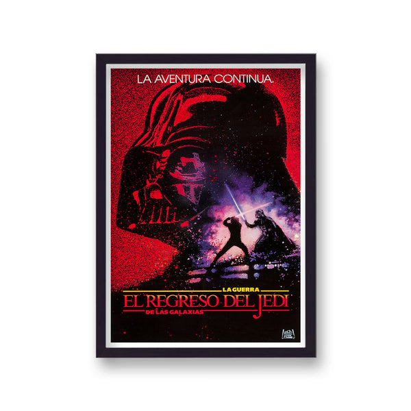 Star Wars Return Of The Jedi Spanish Movie Print