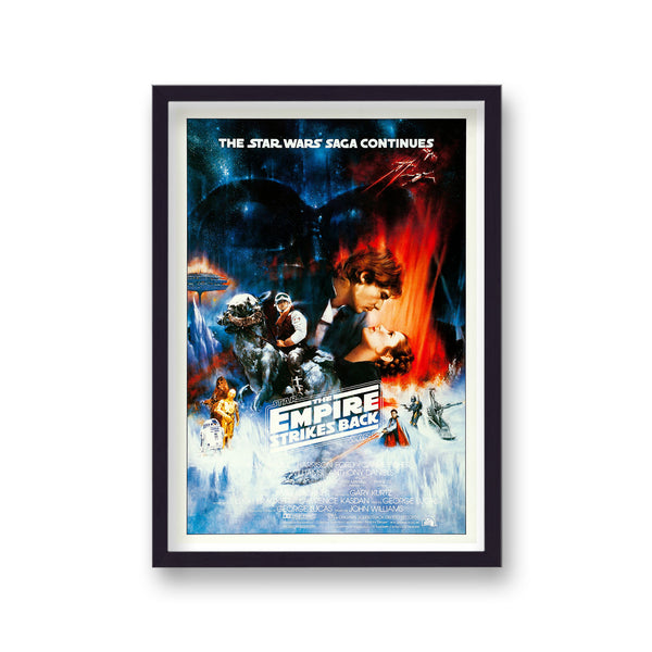 Star Wars The Empire Strikes Back Vintage Movie Print