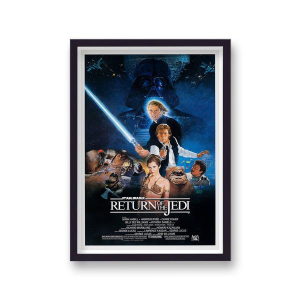 Star Wars Return Of The Jedi Iconic Movie Poster Print