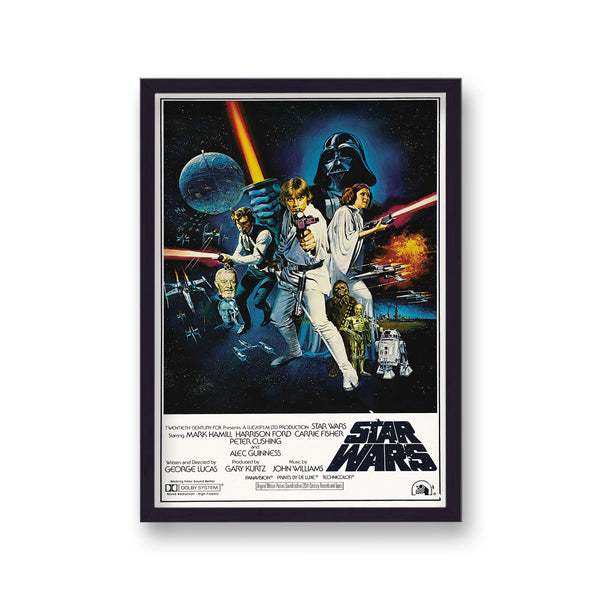 Star Wars 1977 Movie Poster Print