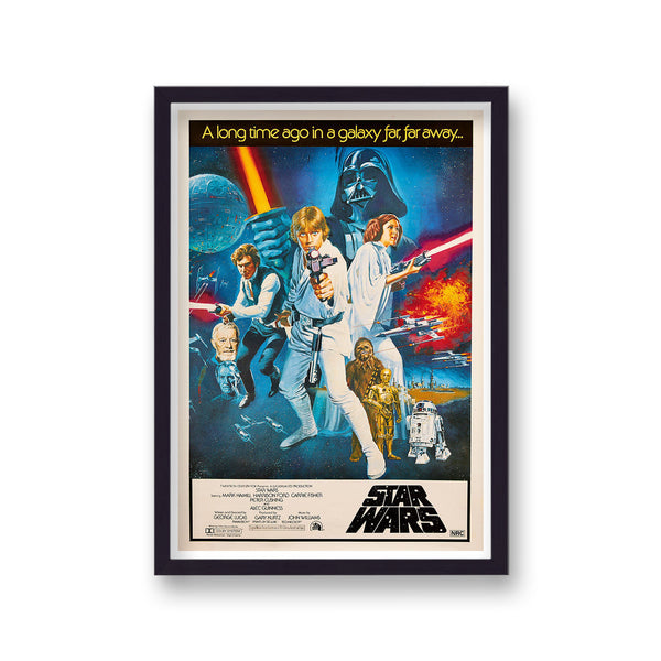 Star Wars 1977 Movie Poster Print