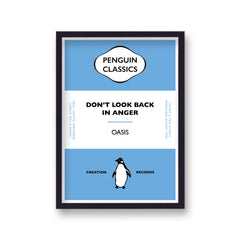 OASIS Penguin Classic Don't Look Back In Anger Sky Blue