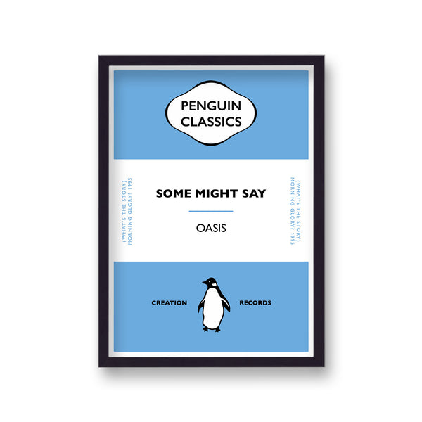 OASIS Penguin Classic Some Might Say Sky Blue