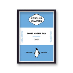 OASIS Penguin Classic Some Might Say Sky Blue
