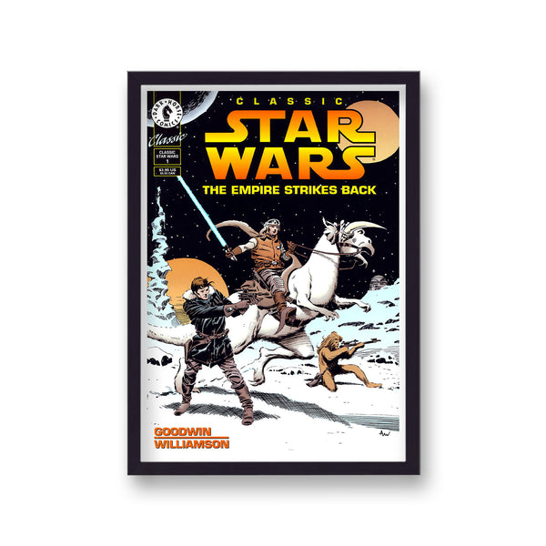 Vintage Comic Cover Star Wars TESB No1 Tauntaun